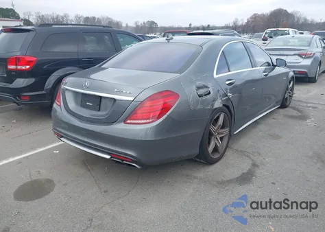 2016 Mercedes-Benz S 63 Amg from USA, damaged, VIN WDDUG7JB2GA268001